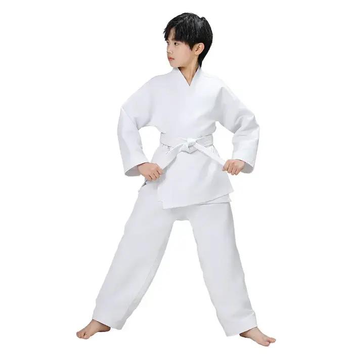Nouvel uniforme de karaté respirant pour enfants et adultes, pantalons et vestes légers, uniforme d'