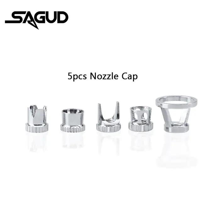 Accessoires de capuchon d'aiguille de buse d'aérographe, outil de remplacement Normal/couronne/Tomah
