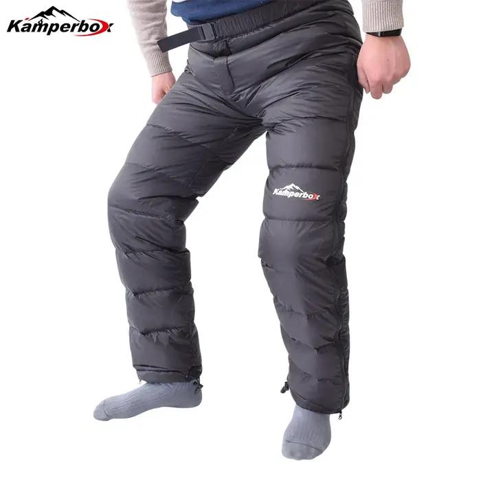 Kamperbox randonnée hommes pantalons hiver vers le bas pantalon hommes hiver vers le bas pantalon ra