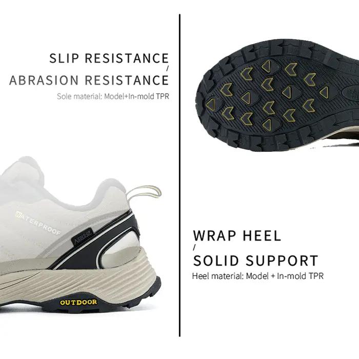 Chaussures randonnée homme Baasploa : qualité supérieure pour trekking, escalade imperméable