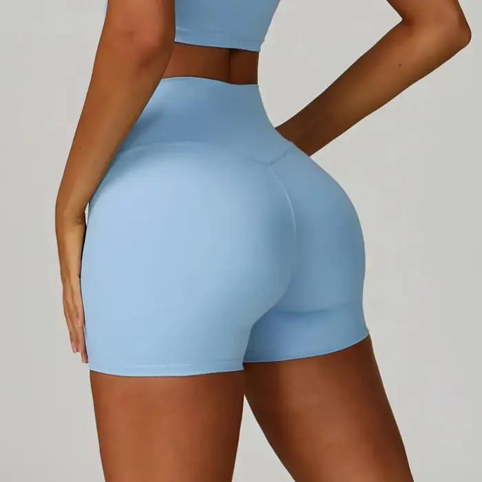 Shorts de sport Ningyu pour femmes, shorts de fitness, shorts de yoga, shorts de sport ajustés à tai