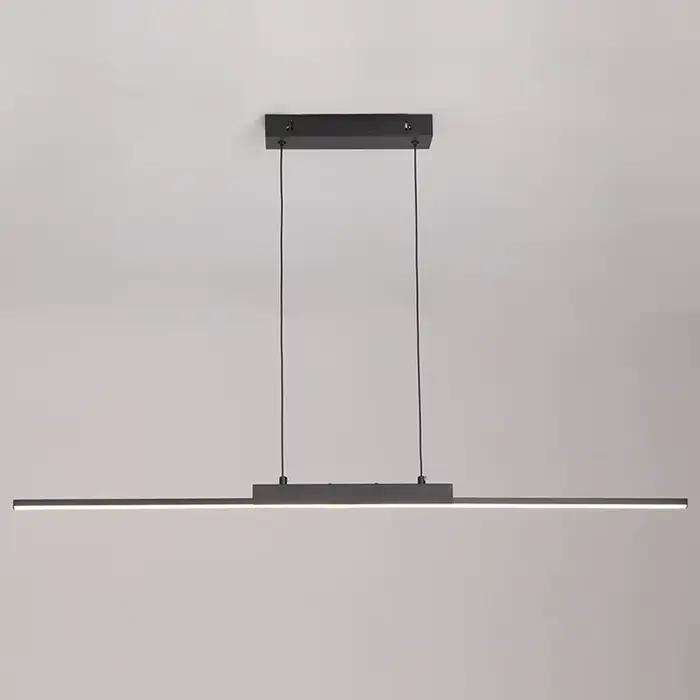 Suspension moderne Simple salle à manger lumière pour mur cuisine Long lustre salon suspension lampe