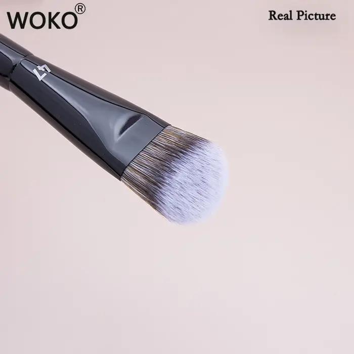 PRO 47 pinceau de fond de teint balai fond de teint ombre brosse liquide crème mélange Blush coudé p