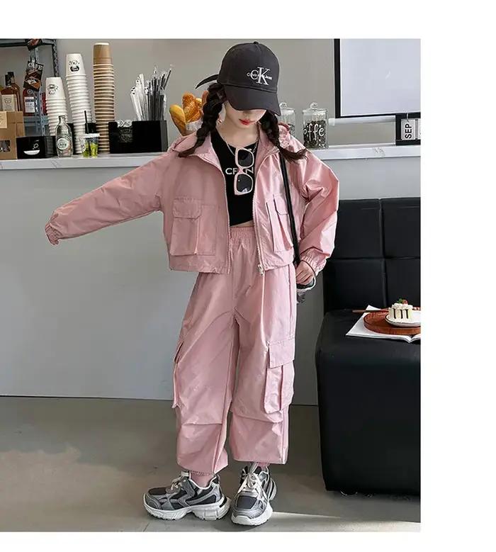 Pantalon de travail doux et cool pour filles, pantalon de sport et de loisirs imbibé, moyen et grand