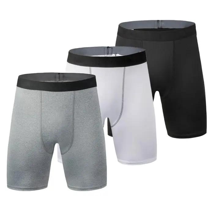 Leggings de sport homme compression séchage rapide pour basket fitness et course extensible