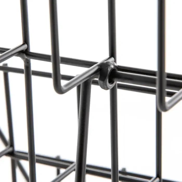 Étagère à Livres de Table T1 à 6 Niveaux, Présentoir de Livres Noirs pour Salle d'Irritation