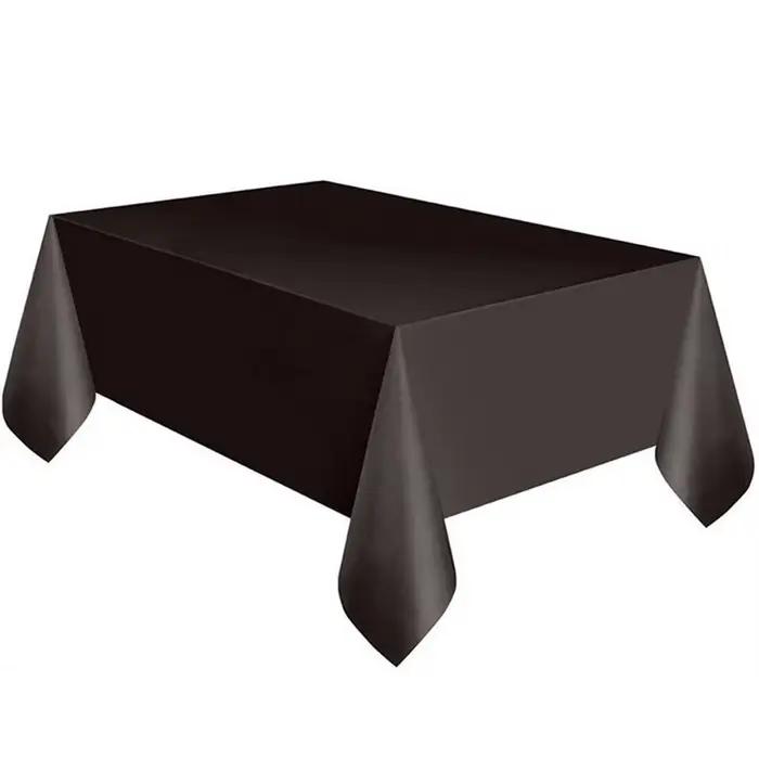 Grande Couverture de Table Rectangulaire en Plastique, Lingette Propre, Rouge, Blanc, Noir, pour ixd