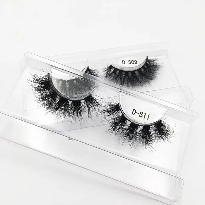 RED SIREN – Cils en vison véritable doux et naturel, maquillage 3D, pelucheux