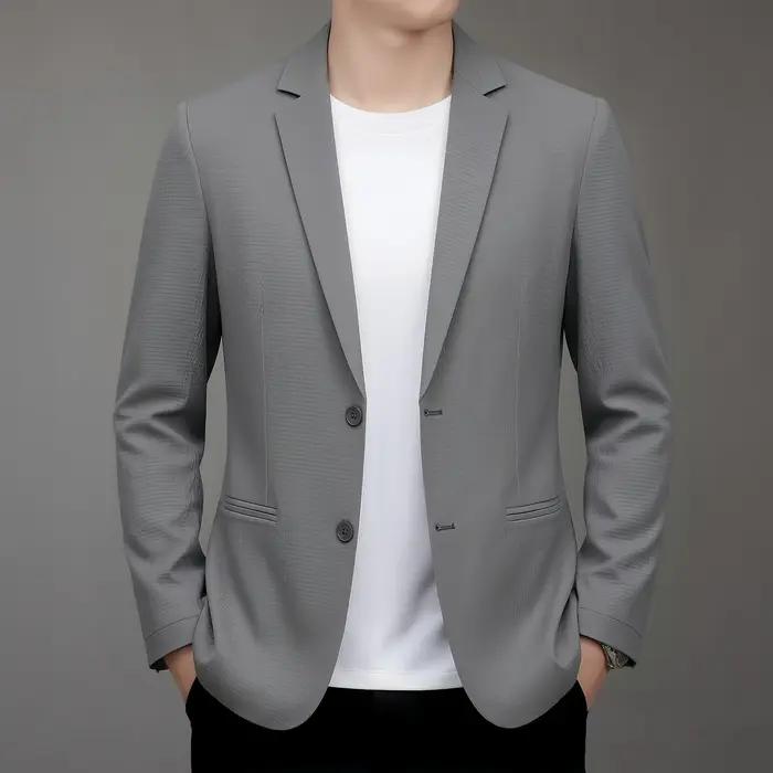 Costume léger de style coréen pour homme, mode printemps-été, décontracté, protection solaire, résis
