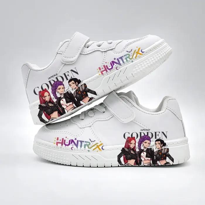 Chaussures décontractées pour enfants 2026, nouvelles baskets KPOP blanches pour garçons et filles,