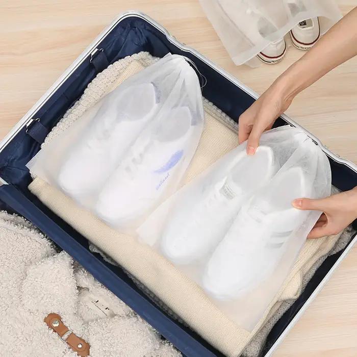 Sac de rangement pour chaussures, 10 pièces, organisateur de placard, sac Portable de voyage Non tis