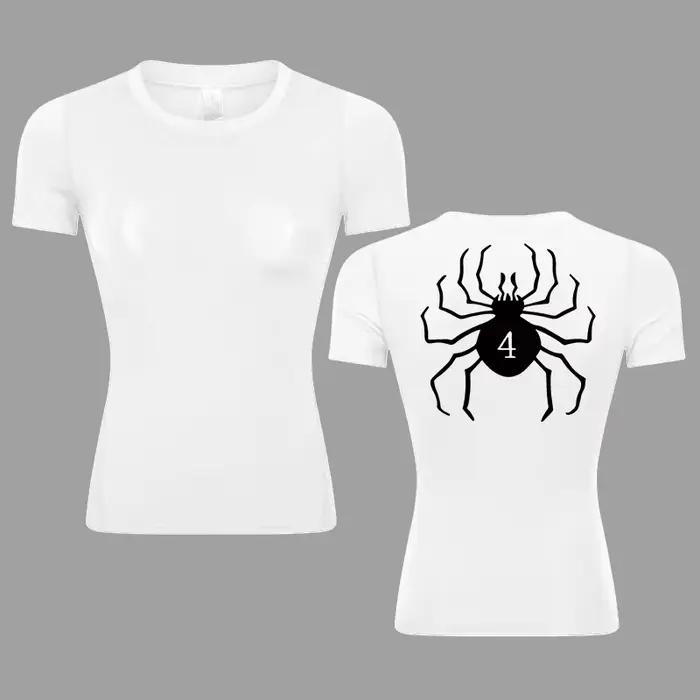 Chemise compression femme imprimé graphique été athlétique manches courtes baselayer séchage rapide