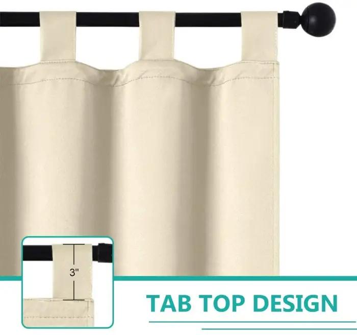 Rideau occultant thermique extérieur Beige Toys, 50 po W x 120 po. L