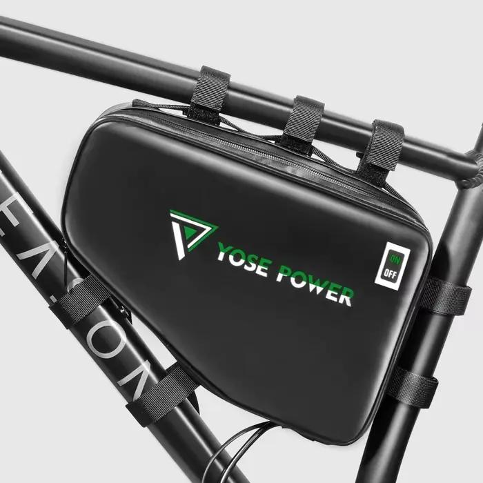YOSE POWER – sac de batterie Lithium pour vélo électrique, étanche à l'eau et à la poussière, sacoch