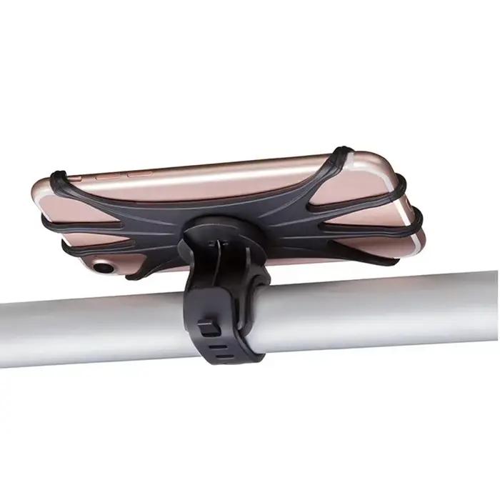 Support de téléphone portable pour vélo et moto compatible avec iPhone Samsung Xiaomi pour maintenir les mains libres et rester connecté lors des randonnées sportives