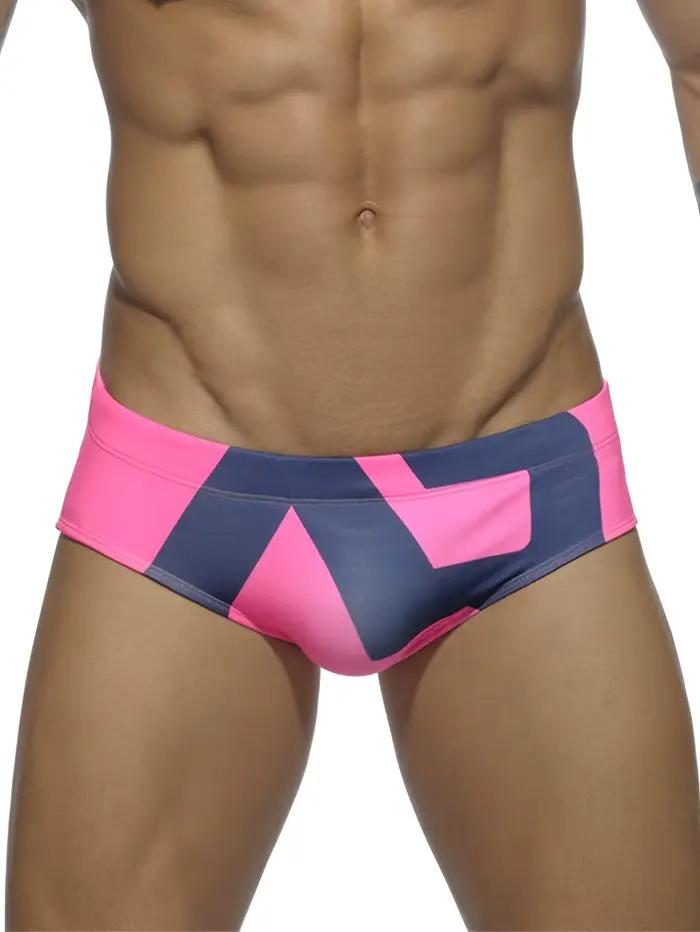 Sous-vêtements triangulaires à cordon de serrage pour hommes, maillots de bain pour hommes, shorts d