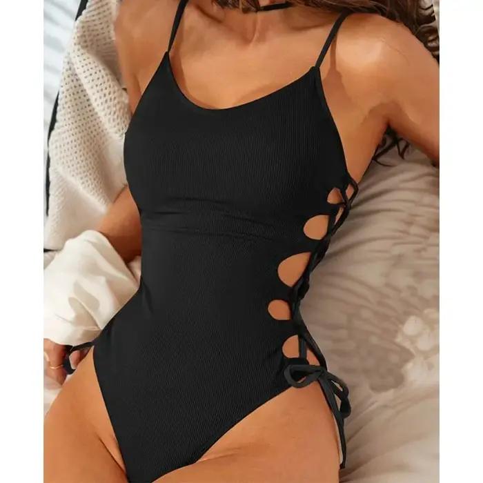 Maillot de bain une pièce sexy pour femme, évidé, nouvelle collection 2026, micro monokini, bikini,