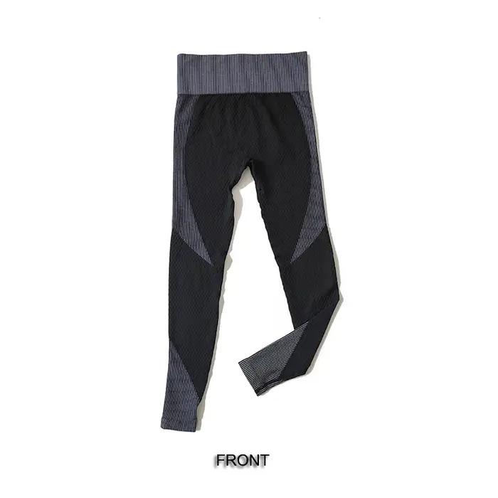 Leggings de gymnastique taille haute pour femmes, collants énergétiques Push Up sans couture, vêteme