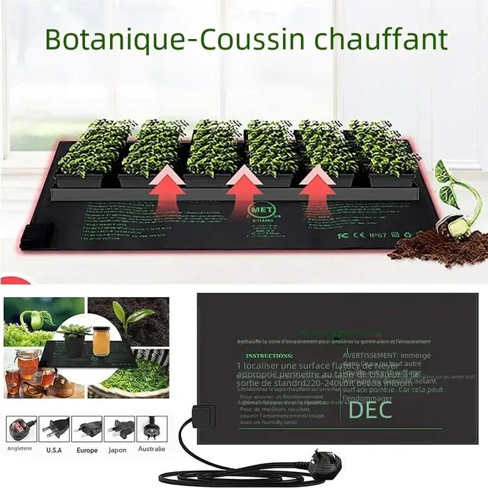 Tapis chauffant pour semis