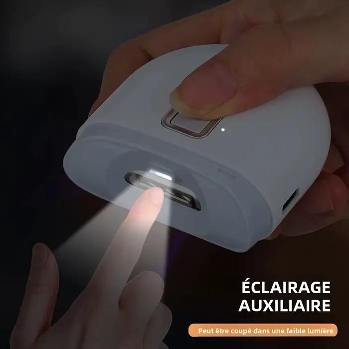 Coupe-ongles électrique automatique avec coupe-ongles léger