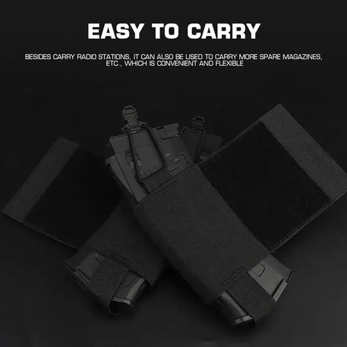 Gilet de chasse Wingman V2 Ferro Style élastique pour radios, sac porte-revues, pochette FCPC V5 Air