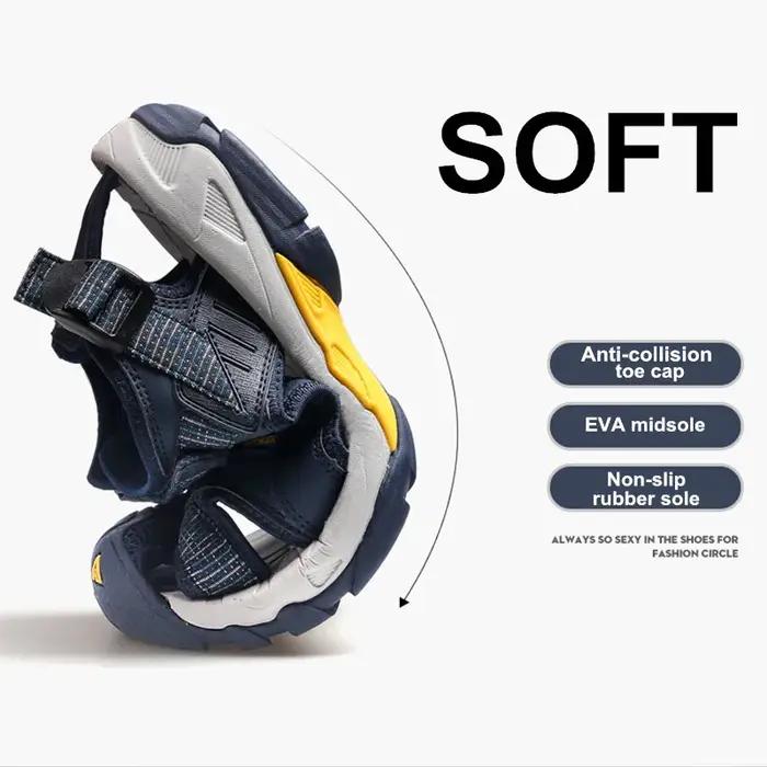 HUMTTO – chaussures d'eau respirantes pour hommes, sandales de plage, de Trekking, d'extérieur, à sé