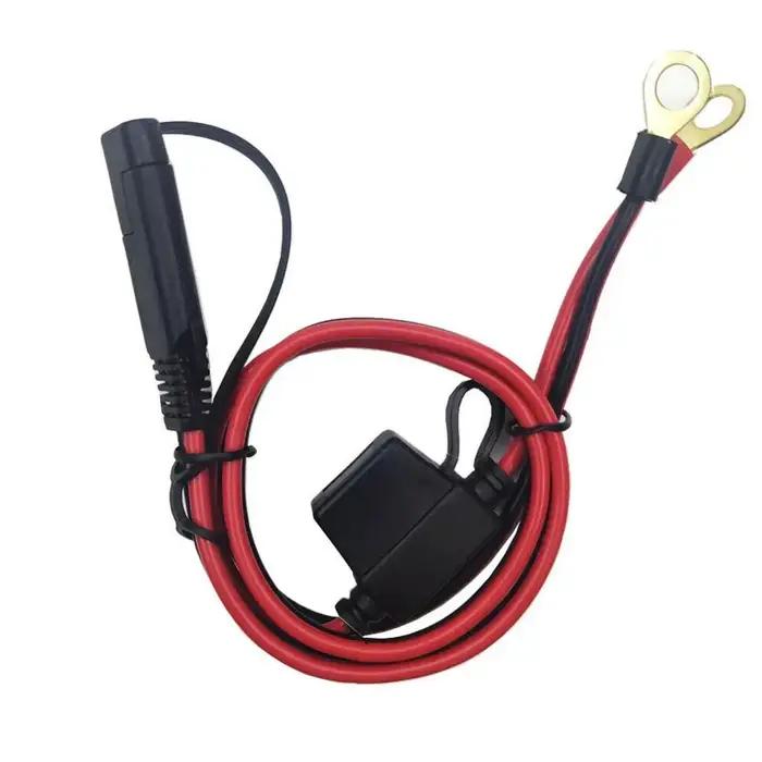 Câble de chargeur pour borne de batterie de moto, connecteur de câble d'extension rapide SAE, charge