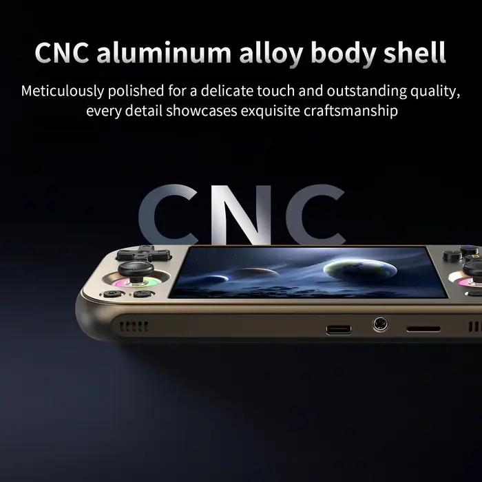 ANBERNIC RG 477M Console de jeu portable rétro 4.7 "LTPS écran dans le cellule dimension 8300 lecteu