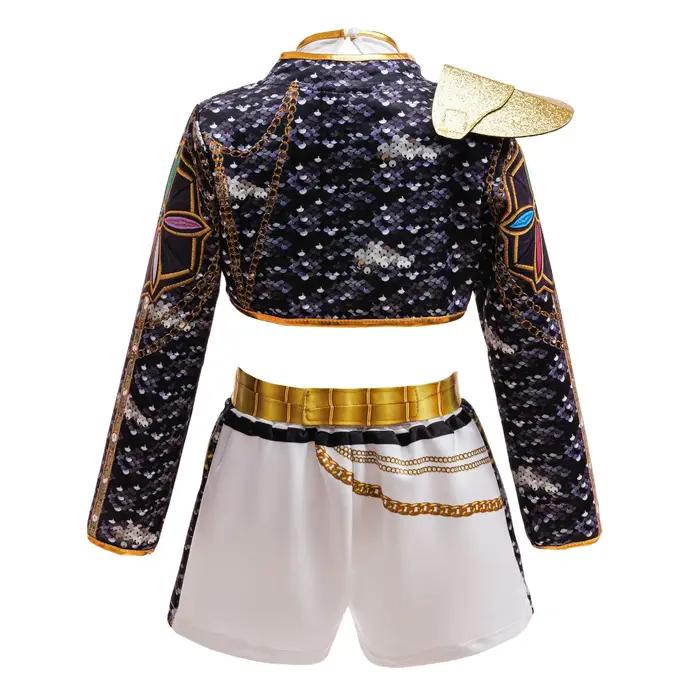 Ensemble de vêtements Cosplay pour filles, 3 pièces, K-POP, mode coréenne, costumes pour filles, Cos